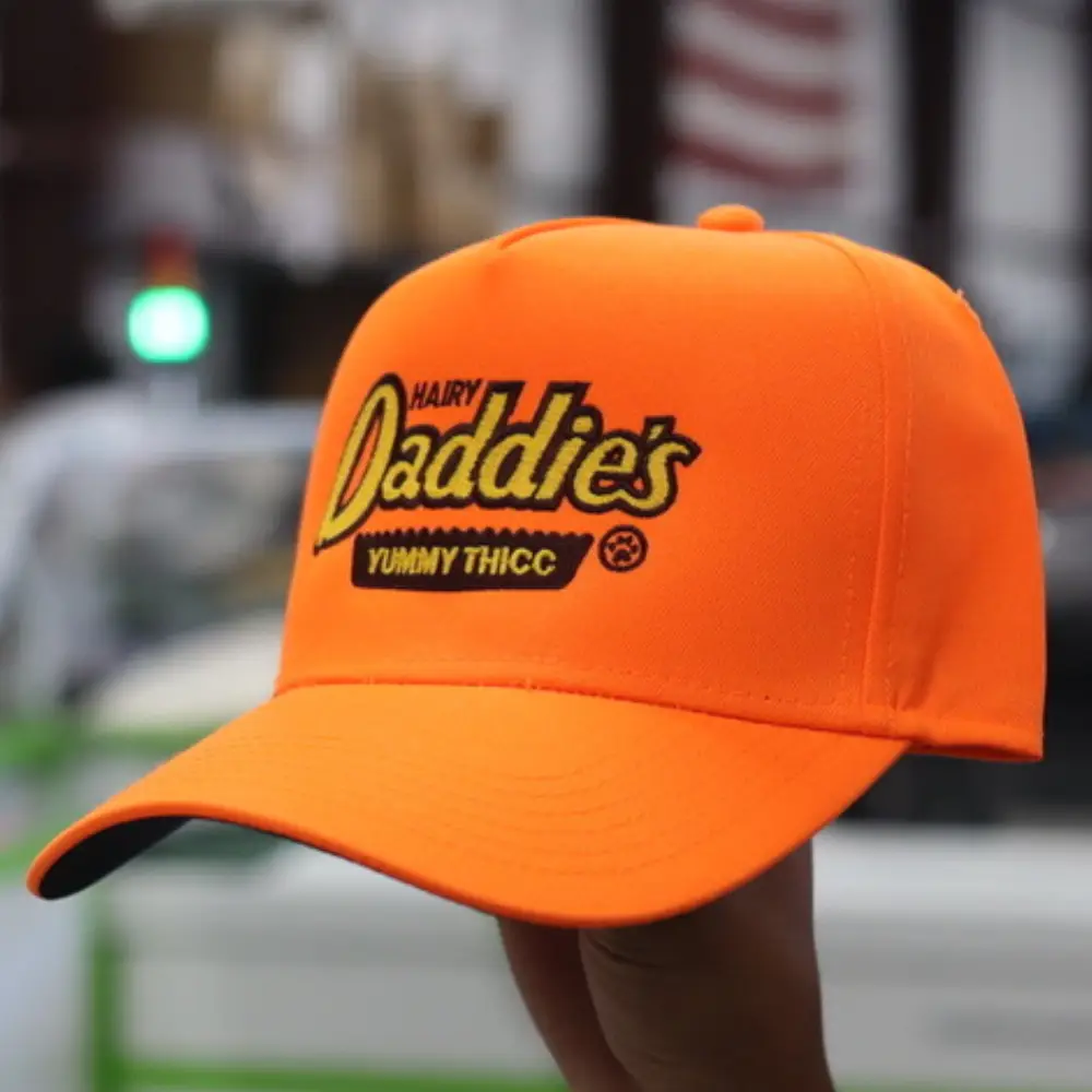 ◆KODAK◆ Rainbow embroidery ball cap ORANGE TXT Beomgyu Worn] Kodak Rainbow embroidery ball cap – SEOUL