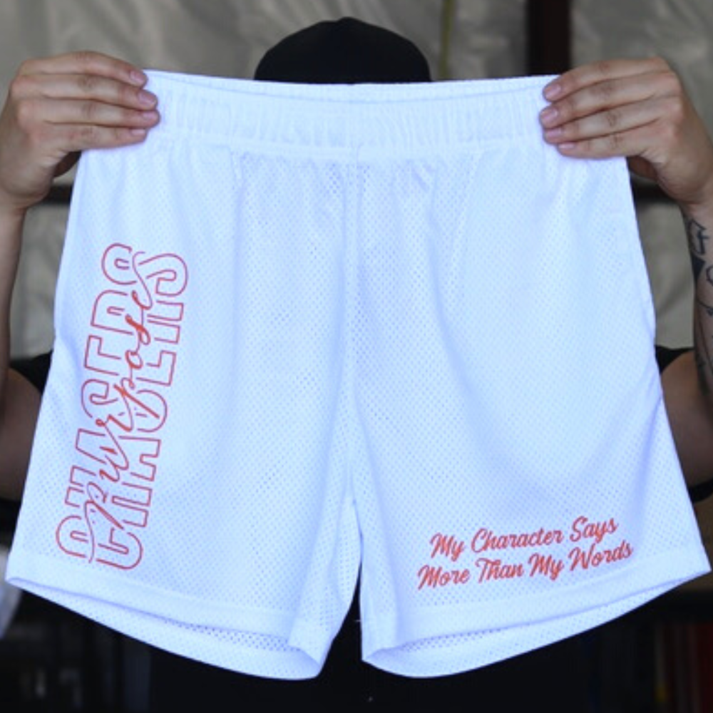 screen print on shorts