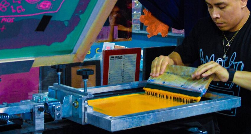 Types of Screen printing