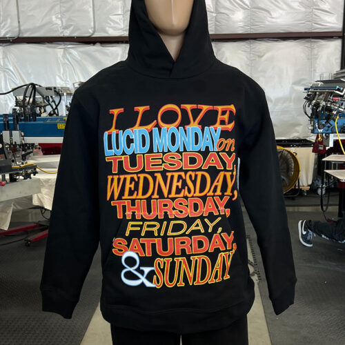 Custom Jumbo Screen Printed Hoodie