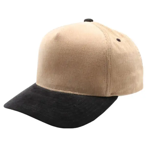 PB331 Five Panel Two-Tone Corduroy High Frame [D.Beige/Black]