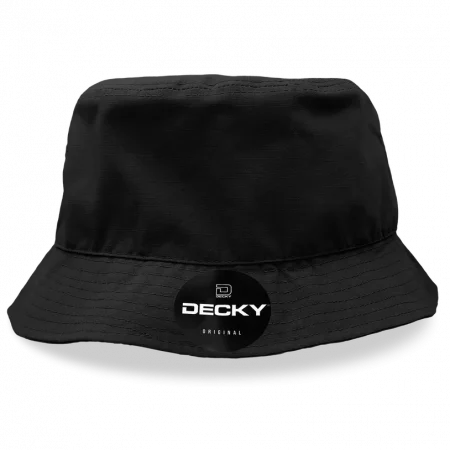 Decky Ripstop Bucket Hat 5301​ in Black